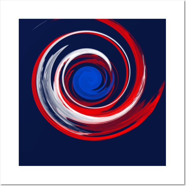 Spiral America Wall Art by JohnLucke